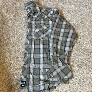 EUC Mens Wrangler Pearl Snap